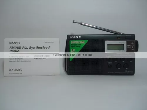 Radio digital portátil, ICF-M260