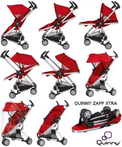 Cochecito Quinny Zapp2 Xtra Folding Se Pliega Silla