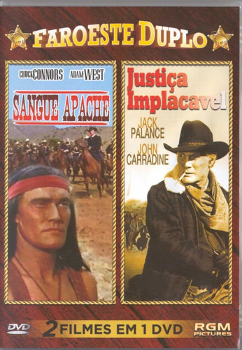 Sangue Apache E Justiça Implacavel Lei 2filmes Dvd Raro Novo