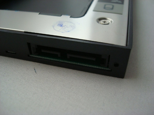 Imagen 5 de 5 de Caddy Sata A Sata 12,7mm Segundo Disco En Lectora Notebook