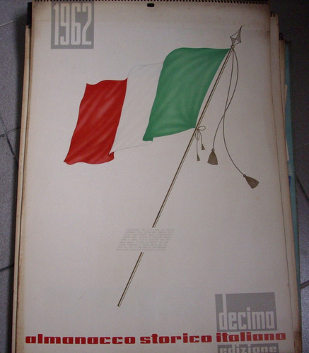 Almanaque Historico Italiano 1962 Almanacco Storico Italiano