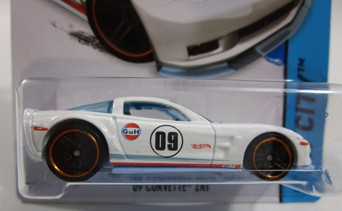 Chevrolet Corvette Zr1 Gulf Escala 1/64 Coleccion Hot Wheels