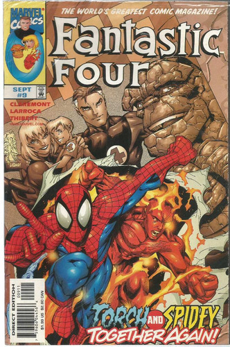 Fantastic Four N° 09 - Marvel 9 - Bonellihq Cx418 