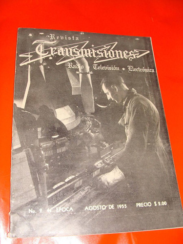 Revista Transmisiones, Antigua De Los 50s, De Electronica Ra
