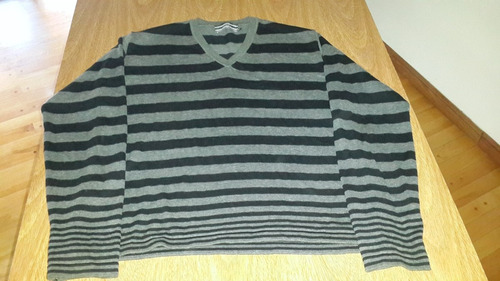 Sweater Airborn Rayado Hombre - Talle Xl.