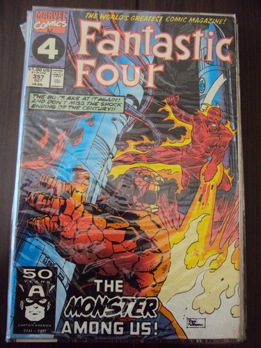 Fantastic Four # 357 - Marvel Comics - Importada