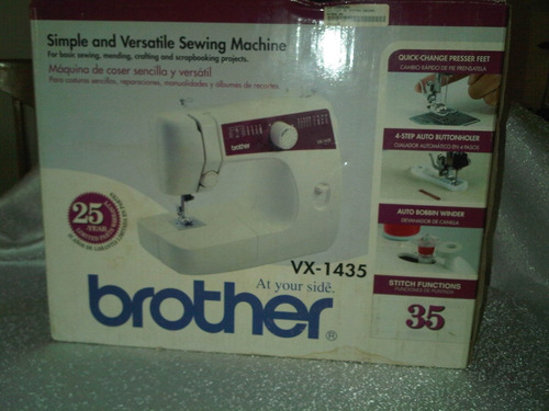 Maquina De Coser Marca Brother Vx 1435