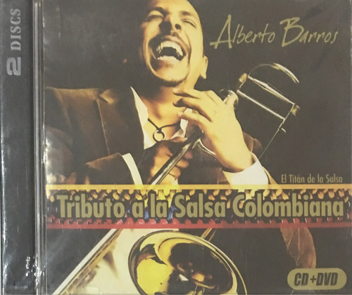 Cd Alberto Barros Tributo A La Salsa Colombiana Cd + Dvd