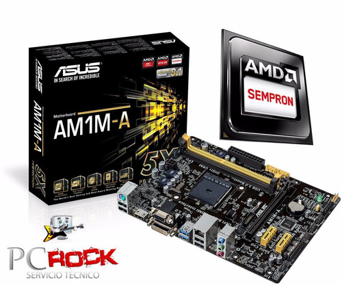 Placa Madre Asus Am1m-a - Socket Am1 - Ddr3 - Sata 3 - Hdmi