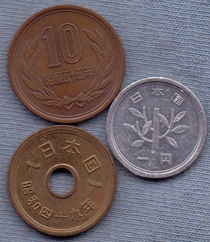 Japon * 3 Monedas * Oferta!!!! *