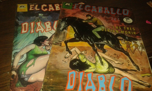 Comics De El Caballo Del Diablo, Ediciones Latinoamericanas