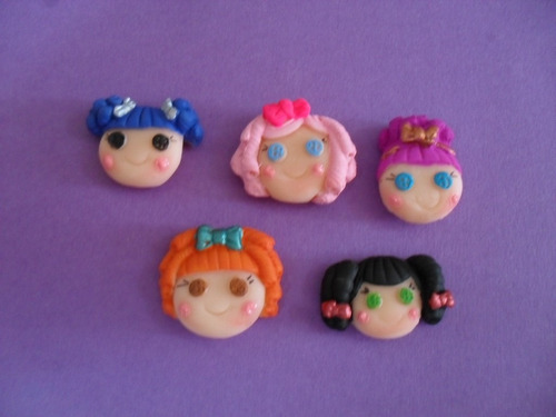Apliques Lalaloopsy De 3cm , 2 Docenas