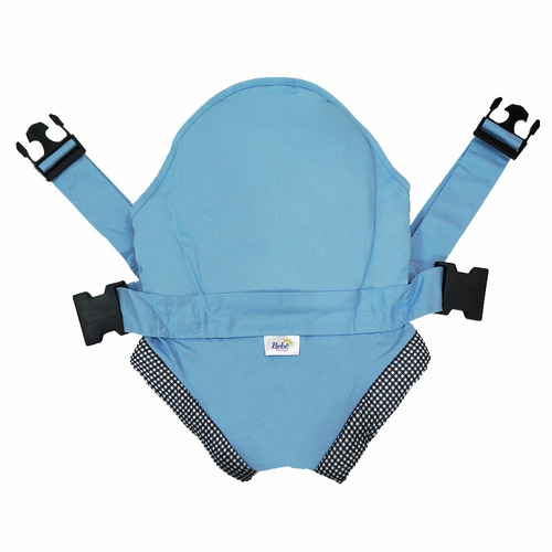 Canguru Click Azul Bebe - Suporta Até 15 Kg - Bebê Passeio