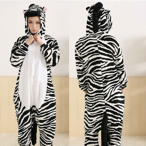 Pijama De Cebra Disfraz Kigurumi Kawaii