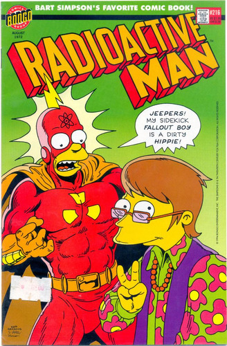 Radioactive Man  Bongo Comics # 216