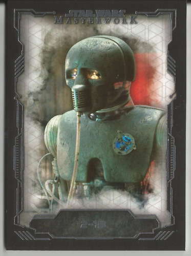 2016 Topps Star Wars Masterwork #21 2-1b