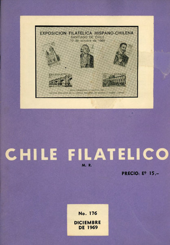 Revista Chile Filatélico Nº 176 - Diciembre 1969