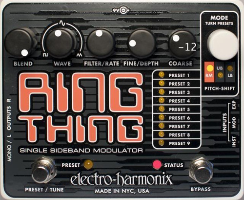 Pedal Electro Harmonix Ring Thing Modulador Nuevo Garantia