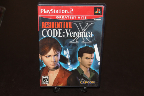 Resident Evil Code Veronica Playstation 2 Completo. Dead.