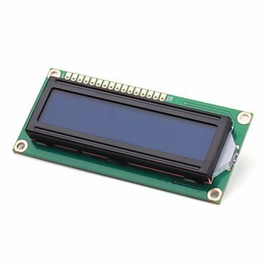 Display Lcd 16x2 1602 Fundo Azul Arduino