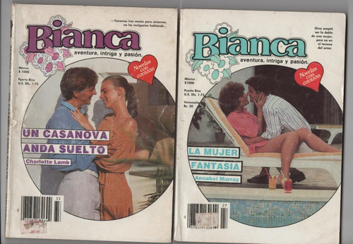 Novelitas De Amor  Coleccion Bianca  (  Lote 15  )