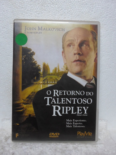 Dvd O Retorno Do Talentoso Ripley