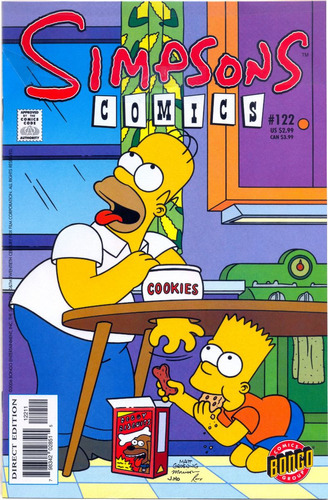 Simpsons Comics Bongo Comics # 122 C1