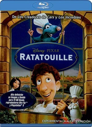 Blu Ray Ratatouille Slip Cover