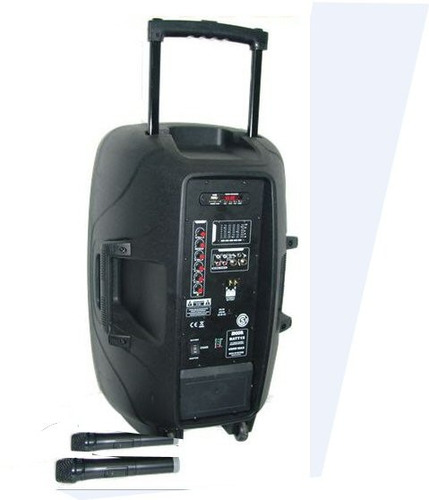Parlante Portátil De15 Con Microf Bluet. Bateria 12v Usb