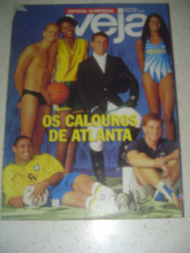Revista Veja Especi Olimpiadas Atlanta Jogos Olimpicos 1996