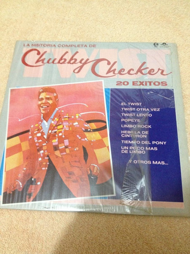 Chubby Checker 20 Éxitos Disco De Vinil Original 