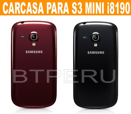 Carcasa Housing Para Samsung S3 Mini I8190 Original Completa
