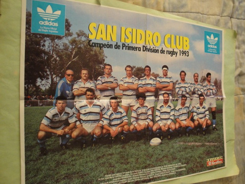 Lamina Rugby Sic San Isidro Club Campeon 1993 El Grafico