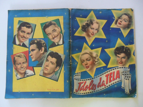 Album Ídolos Da Tela! Ed. Vecchi 1953! Completo!