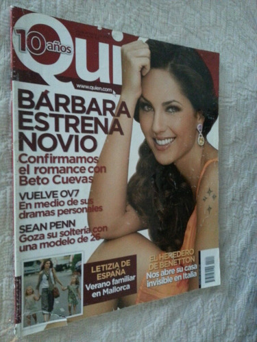 Barbara Mori Ov7 Revista Quien 2010