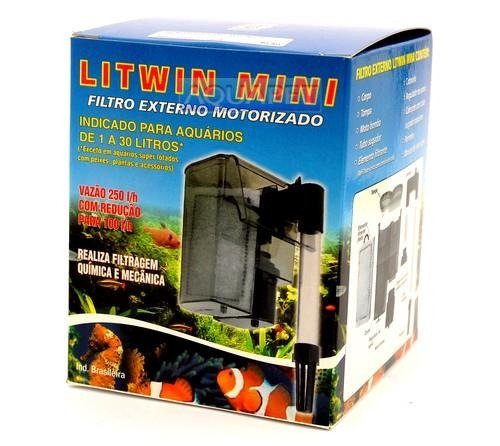 Filtro Ext Litwin Mini 1-30lts 250 L/h 220v