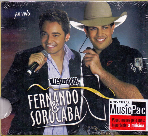 Cd Fernando & Sorocaba - Vendaval Ao Vivo 