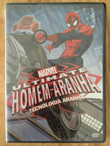 Dvd Marvel Ultimate Homem-aranha Tecnologia Aranha - Lacrado