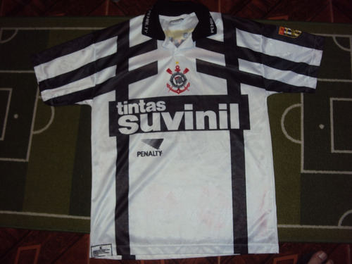Camiseta Corinthians Brasil Penalty 1995 1996 #8 M Selección