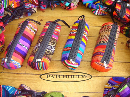 Imagen 4 de 8 de Cartuchera Porta Cosmeticos Aguayo Awayo Manta Colores