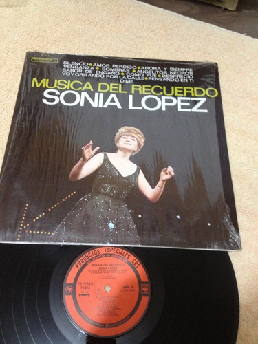 Sonia Lopez Musica Del Recuerdo Disco De Vinil