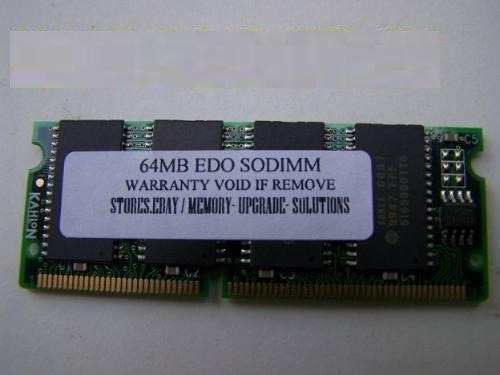 Memoria Edo 64mb 64 Mb Sodimm Computador Portatil