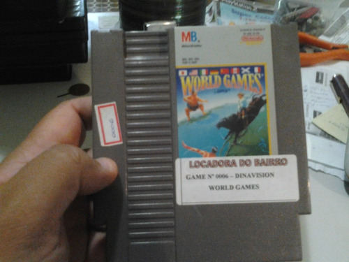 World Games Nintendo 8 Bits Original E Rara Aproveitem!!!!