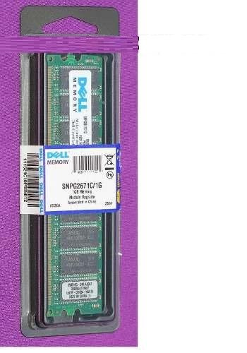 Memoria 1gb Ddr Ecc No Registrada Pc3200 400mhz Dell Kingsto