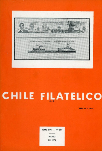 Revista Chile Filatélico Nº 201 - Marzo 1976