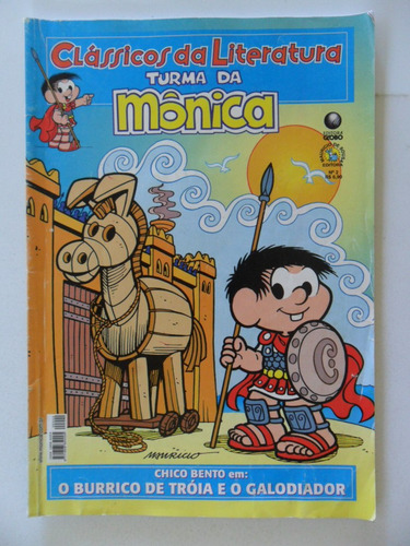 Clássicos Da Literatura Turma Da Mônica Nº 2! Ed Globo 2006!