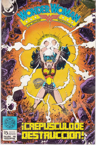 Wonder Woman La Mujer Maravilla Comic Nº16 Dc Ed Zinco