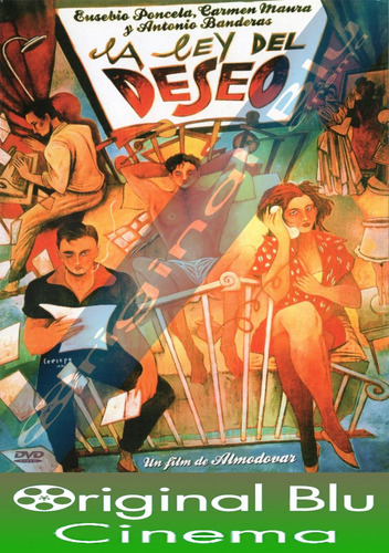 La Ley Del Deseo ( Almodovar) Dvd Original - Almagro