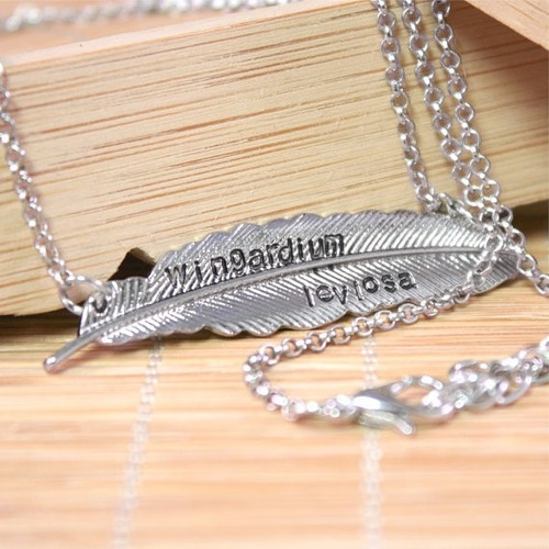 Collar Harry Potter Wingardium - Levosia Oficial