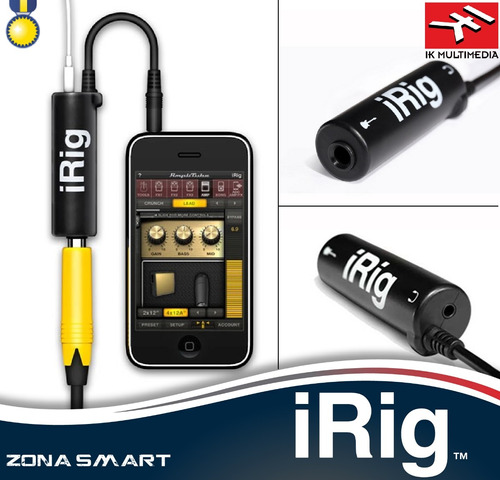 Irig Guitar / Bajo - iPhone, iPad, iPod Touch, Amplitube